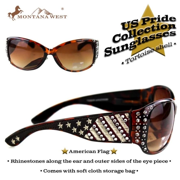Montana West Accessories - Montana West US Pride Collection Sunglasses